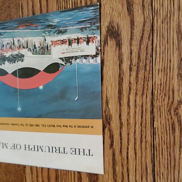 Vtg, 1964-1965 New York World's Fair Souvenir Triumph of Man Record Set - Picture 15 of 16